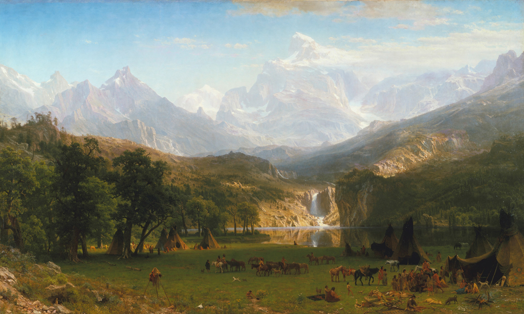 Albert Bierstadt, The Rocky Mountains, Lander's Peak