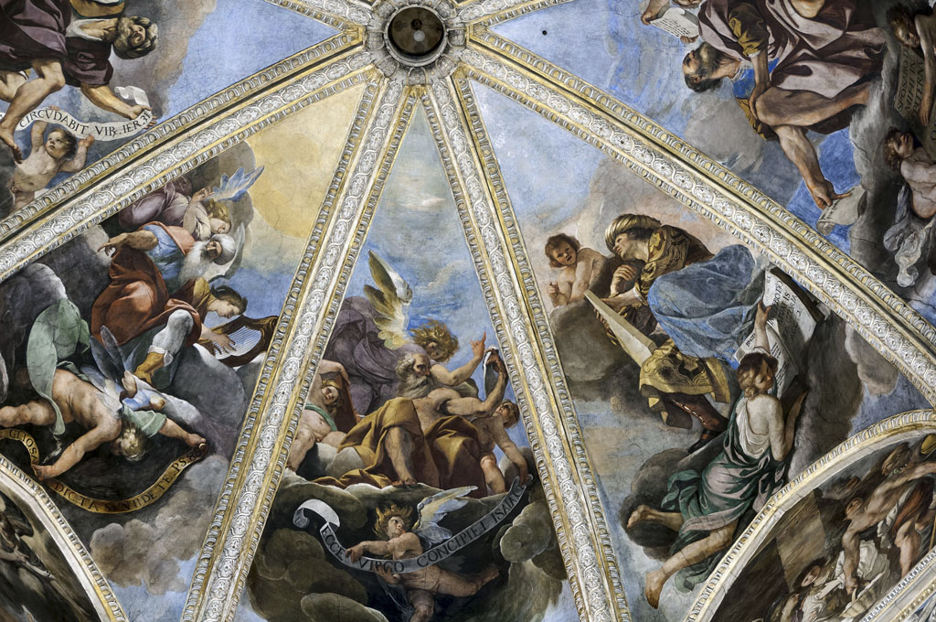 Guercino, Piacenza Cathedral Dome Frescoes