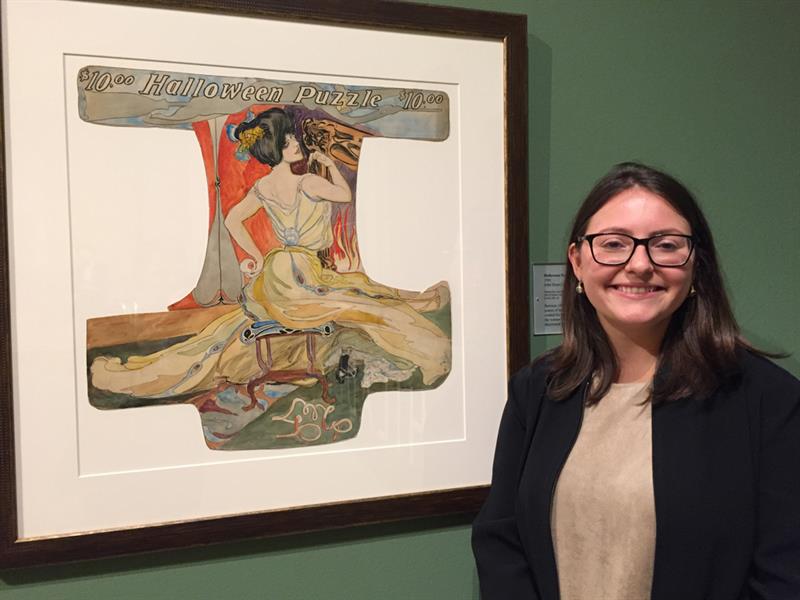 Margarita Karasoulas at the John Sloan symposium, Delaware Art Museum, November 2017