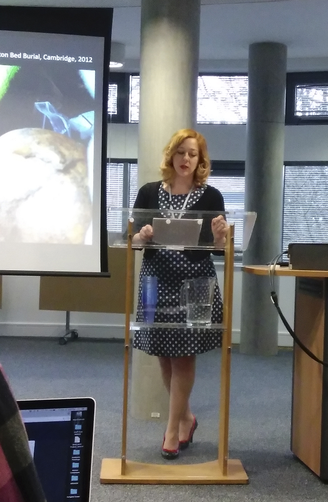 Rachael Vause at "The Medieval Brain" conference, York