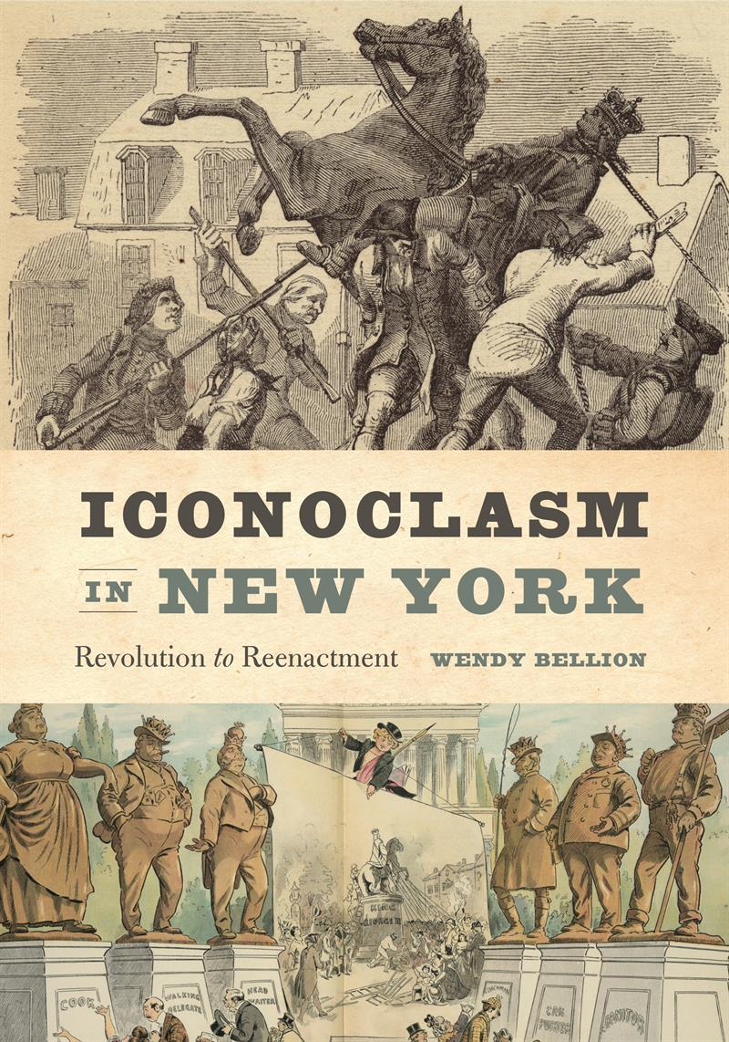 The cover of "Iconoclasm in New York" by Wedy Bellion.