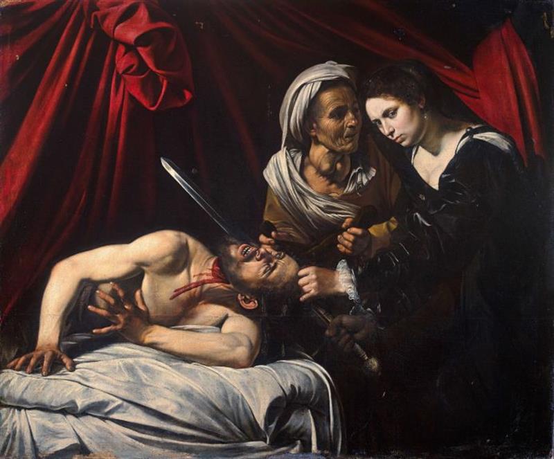 Caravaggio (?), Judith Beheading Holofernes
