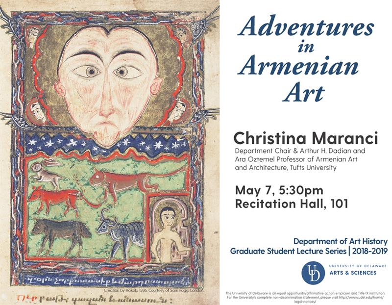 Christina Maranci lecture flyer