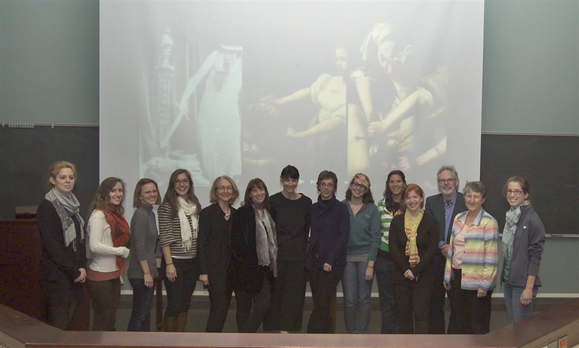 Attendees at the screening of the film "A Woman Like That"